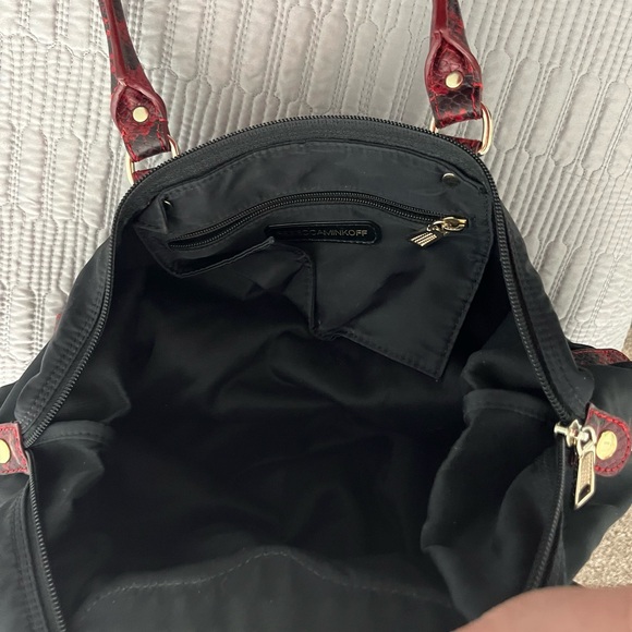 Black and Red Women's Bag - Picture 3 of 3